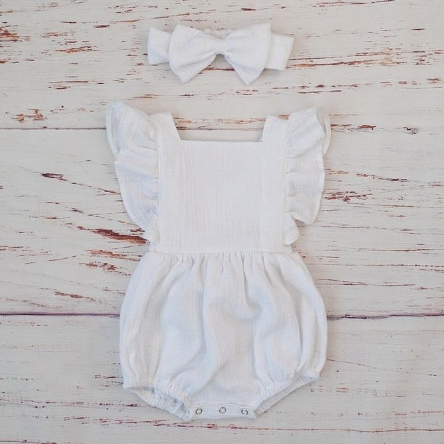 Organic Cotton Summer Baby Girl Clothes